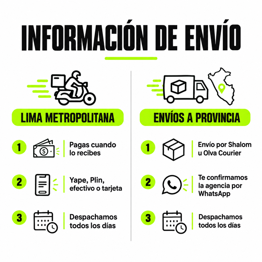 Información de envío